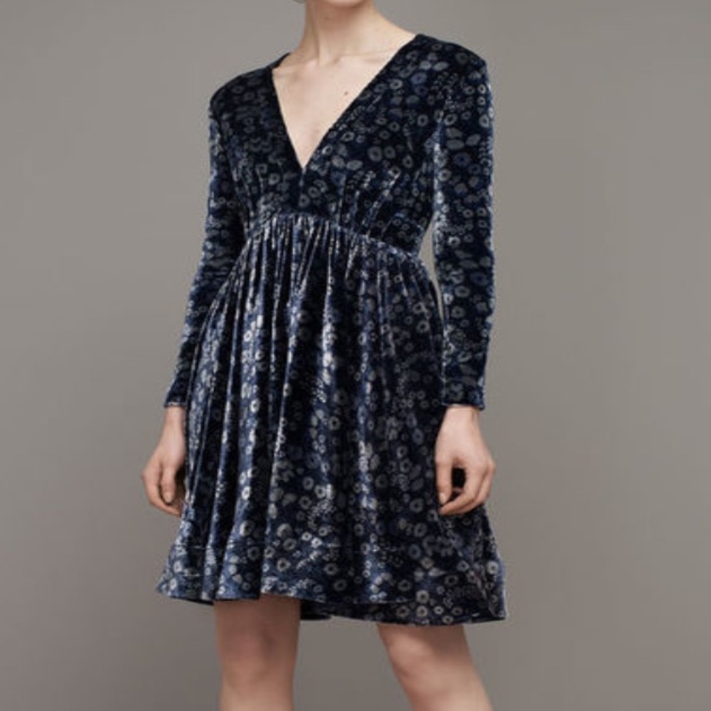 Rebecca Taylor Liane Velvet Dress - Picture 2 of 14